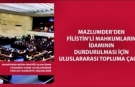 Knesset kararı tepki çekti: MAZLUMDER’den çağrı