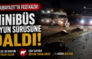 Doğubayazıt’ta Minibüs Koyun Sürüsüne Daldı: 30 Koyun Telef