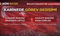 Kabinede Değişim: Yeni İçişleri ve Adalet Bakanları Belli Oldu!