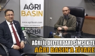 Ağrı Defterdarı Şimşek’ten Gazeteci Yüksel Aslan’a Ziyaret
