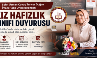 Ağrı’da İlk Kız Hafızlık Sınıfı Açılıyor