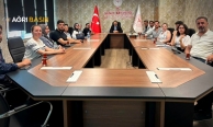 Ağrı Sağlık'ta Kurumsal İletişim Toplantısı Yapıldı
