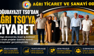 Doğubayazıt TSO'dan Ağrı TSO'ya İş Birliği Ziyareti