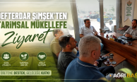 Ağrı’da Tarımsal Mükellefe Kurum Ziyareti