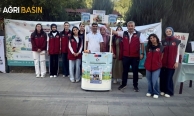 Ağrı’da çocuklar iklim ve çevre için sahaya çıktı