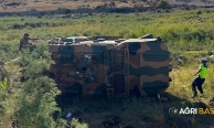 Iğdır’da zırhlı askeri araç devrildi: 1 şehit, 2 yaralı