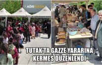 Tutak’ta Gazze İçin El Ele Dayanışma Kermesi