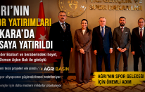 Ağrı’nın Spor Yatırımları Ankara’da Masaya Yatırıldı