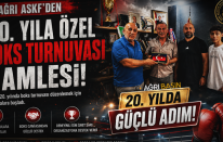 ​​​​​​​Ağrı ASKF’den 20. Yıla Özel Boks Turnuvası Hamlesi