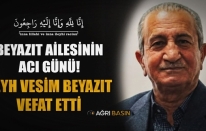  Ağrı’da Şeyh Vesim Beyazıt Hayatını Kaybetti