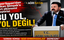 Savcı Sayan’dan Bakan Şimşek’e ekonomi tepkisi: “Bu yol değil”