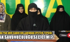 HÜDA PAR Ağrı Kadın Kolları'ndan Epstein Davası Eleştiri