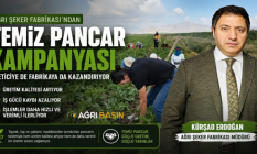 Ağrı Şeker Fabrikası'ndan Temiz Pancar Seferberliği