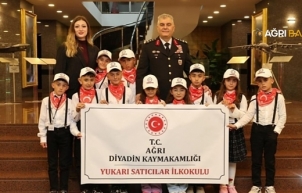 Diyadinli Öğrenciler Jandarma’da Ağırlandı