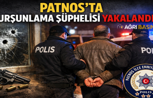 Patnos’ta Ev Kurşunlama Şüphelisi Yakalandı