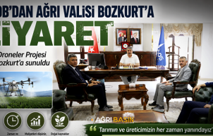 Ağrı Tarımında Drone Hamlesi İçin Kritik Ziyaret