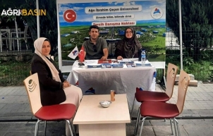 AİÇÜ Tercih Standına İl Müftü Yardımcısı Ötken'den Ziyaret