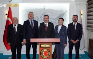 Cevdet Yılmaz’dan Ağrı Valiliğine Önemli Ziyaret