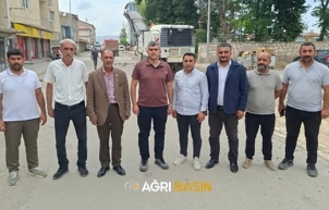 Diyadin'de 4 Kilometrelik Asfalt Hamlesi Başladı