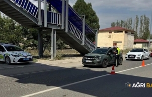 Diyadin'de Sıkı Denetim: 5 Bin Araç ve 7 Bin Kişi Sorgulandı