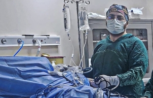 Patnos'ta dirsek ağrısı çeken hastaya kapalı ameliyat