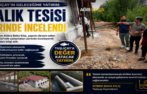 Taşlıçay Balık Tesisinde Çalışmalar Hız Kazandı