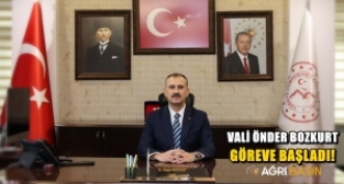 Yeni Ağrı Valisi Önder Bozkurt Göreve Başladı