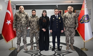 Ağrı Emniyet Müdürü Göksel Önder'den Polislere Bayram Ziyareti