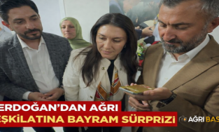 Erdoğan’dan Ağrı teşkilatına bayram sürprizi