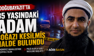 Doğubayazıt’ta 35 Yaşındaki Ramazan Yavuz Ölü Bulundu