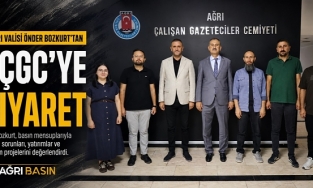 Ağrı Valisi Bozkurt’tan AÇGC’ye önemli ziyaret