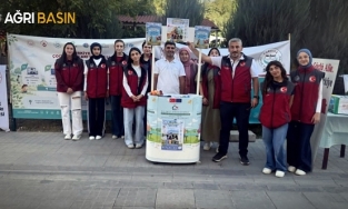 Ağrı’da çocuklar iklim ve çevre için sahaya çıktı