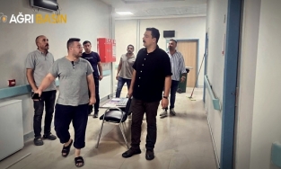 Doğubayazıt’ta sağlık merkezinde yenileme çalışması