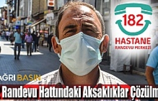 Ağrı'da vatandaşlar 182 randevu hattındaki aksaklıklardan şikayetçi