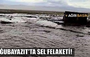 Ağrı Doğubayazıt'ta Sel Felaketi