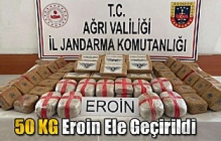 Ağrı’da 50 Kilogram Uyuşturucu Ele Geçirildi