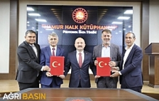 İlçelere Yapılacak Olan Halk Kütüphaneleri İçin İmza Töreni Düzenlendi