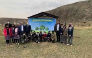 Diyadin'de Milli Ağaçlandırma Günü