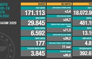 Günlük Koronavirüs Vaka Sayıları