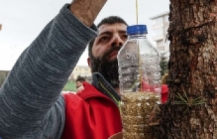 Ağrı Gençlik Merkezi Gönüllüleri Kuşları Unutmadı