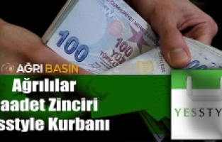 Ağrılılar Saadet Zinciri Yesstyle Kurbanı Oldu