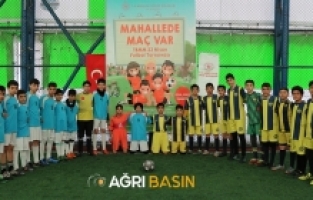 Ağrı'da 'Mahallede Maç Var' Turnuvası Başladı