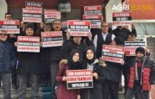 Teç-Sen Ağrı İl Temsilciliğinden yetkili sendikalara tepki