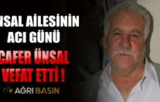 Ünsal Ailesinin Acı Günü! Cafer Ünsal vefat etti