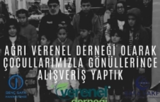 Verenel Derneği Ağrı'da İhtiyaç Sahiplerini Unutmadı