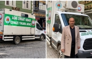 Başkan Ömer Yıldız; Cenaze Yıkama Aracımız Köylülerimizin Hizmetinde