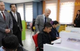 Vali Varol'dan Semerkant Mesleki ve Teknik Anadolu Lisesine Ziyaret