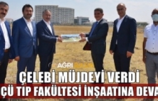 Milletvekili Ekrem Çelebi: AİÇÜ Tıp Fakültesi bina inşaatı yükselmeye devam edecek