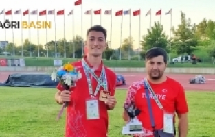 Ağrılı sporcu Ali Demir Balkan Şampiyonu Oldu