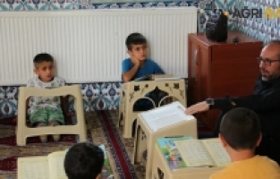 Ağrı Müftüsü Celal Büyükten Yaz Kur'an Kursu Ziyaretleri